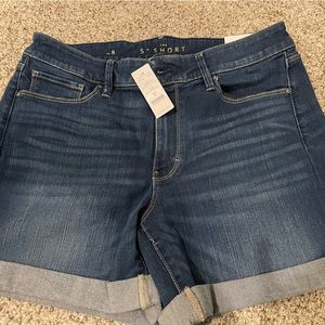 White House Black Market jean shorts 8